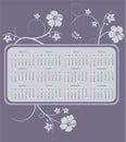 2011 calendar Royalty Free Stock Photo