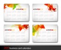 2011 Calendar Template Royalty Free Stock Photo