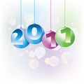 2011 calender Royalty Free Stock Photo