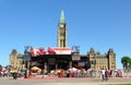 2011 Canada Day in Parliament Hill, Ottawa Royalty Free Stock Photo