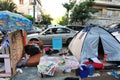 2011 Housing Protests in Israel Royalty Free Stock Photo