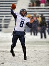 2011 NCAA Football - pass in the snow