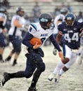 2011 NCAA Football - QB scramble in the snow