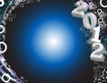 2012 abstract image Royalty Free Stock Photo