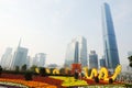 2012 chinese spring festival in guangzhou Royalty Free Stock Photo