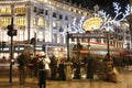 2012 Christmas lights on London street