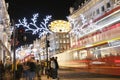 2012 Christmas lights on London street