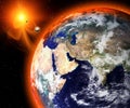 2012 the end of the world Royalty Free Stock Photo