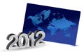 2012 Growth in business illustration Royalty Free Stock Photo