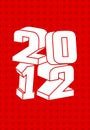 2012 logo Royalty Free Stock Photo