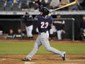 2012 Minor League Baseball - batter swings