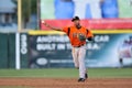 2012 Minor League Baseball shortstop throw