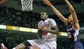 2012 NCAA Basketball - rebound Royalty Free Stock Photo