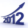 2012 Success Royalty Free Stock Photo