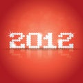 2012 theme Royalty Free Stock Photo