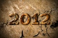 2012 year of earthquake Royalty Free Stock Photo