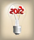 2012 year holiday illustration Royalty Free Stock Photo