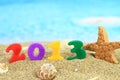 2013 on the beach