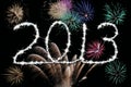 2013 Happy new year Royalty Free Stock Photo