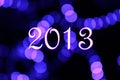 2013 Happy New Years Royalty Free Stock Photo