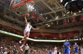 2013 NCAA Basketball - slam dunk - low angle