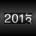 2013 New Year Royalty Free Stock Photo