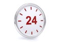 24 hour clock