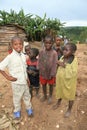 2nd Nov 2008. Refugees from DR Congo Royalty Free Stock Photo