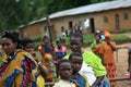 2nd Nov 2008. Refugees from DR Congo Royalty Free Stock Photo