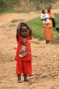 2nd Nov 2008. Refugees from DR Congo Royalty Free Stock Photo