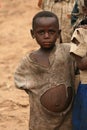 2nd Nov 2008. Refugees from DR Congo Royalty Free Stock Photo