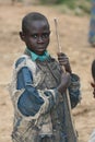 2nd Nov 2008. Refugees from DR Congo Royalty Free Stock Photo