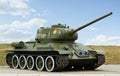The 2nd World War Russian Tank T34 Royalty Free Stock Photo