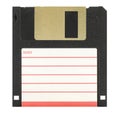 3.5'' inch floppy disk Royalty Free Stock Photo