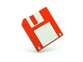 3.5 inches floppy disc icon Royalty Free Stock Photo