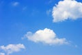 3 Clouds Royalty Free Stock Photo