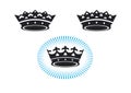 3 crowns Royalty Free Stock Photo