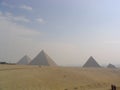 The 3 pyramids of Giza