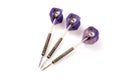 3 Tungsten Darts With Skull Grim Reaper Flights Royalty Free Stock Photo