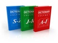 3-volume dictionary