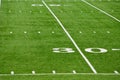 30 Yard Line Royalty Free Stock Photo