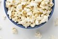 331 pop corn bowl Royalty Free Stock Photo