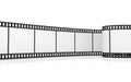 35mm film strip Royalty Free Stock Photo