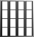 35mm film strip frames frame Royalty Free Stock Photo