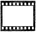 35mm frame sketch Royalty Free Stock Photo