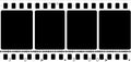 35mm movie Film Royalty Free Stock Photo