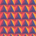 3d abstract pyramidal background