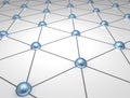 3D atomic network nodes