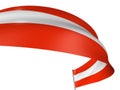 3D Austrian flag