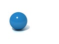 3d blue ball Royalty Free Stock Photo